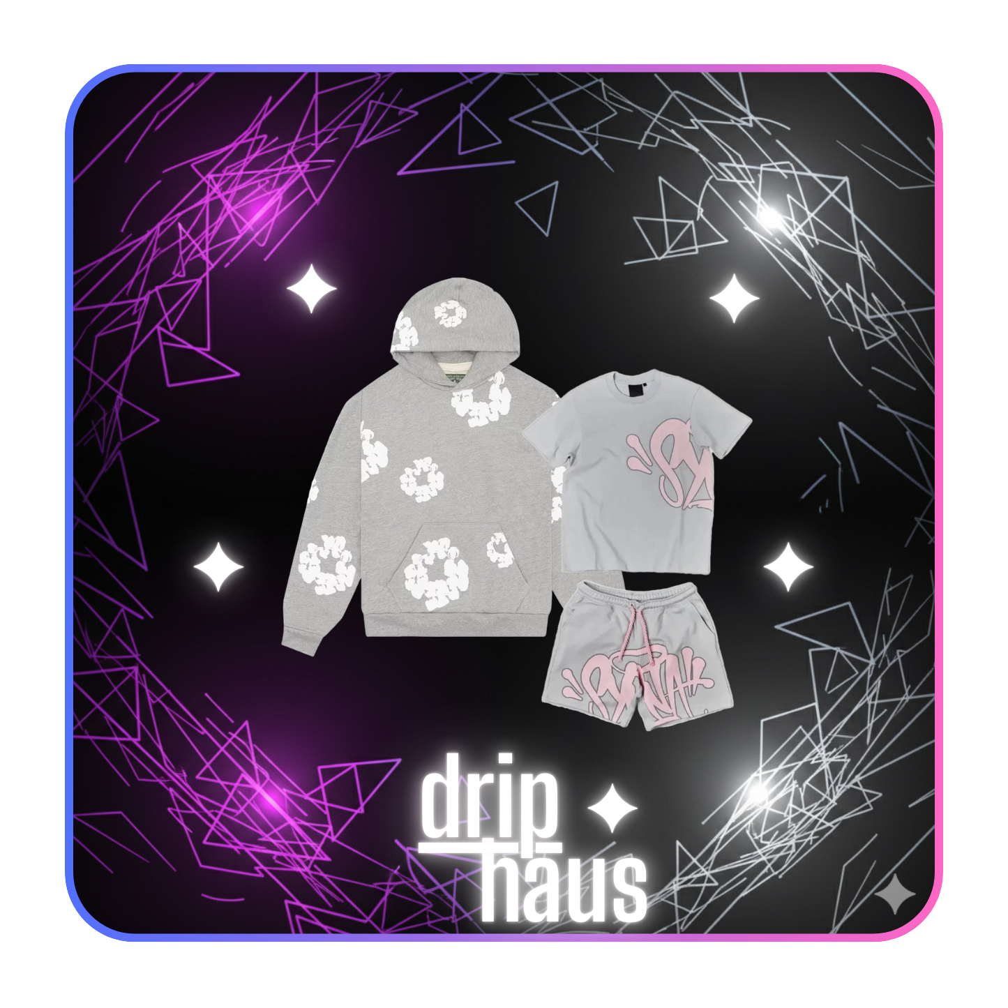 Syna World & Denim Tears Grey Combo