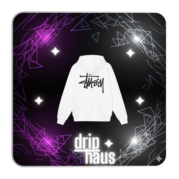 Stussy Classic Hoodie White