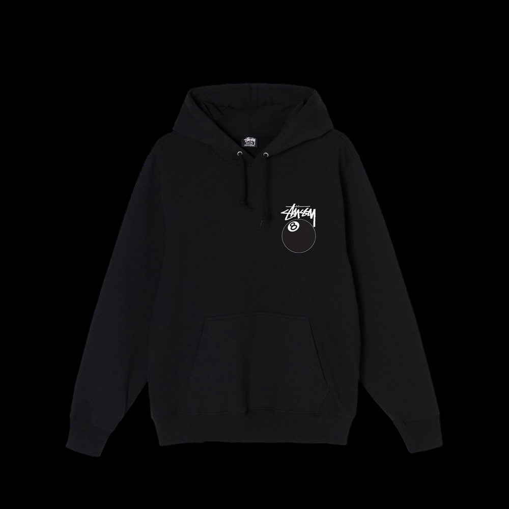 Stussy 8Ball Hoodie Black
