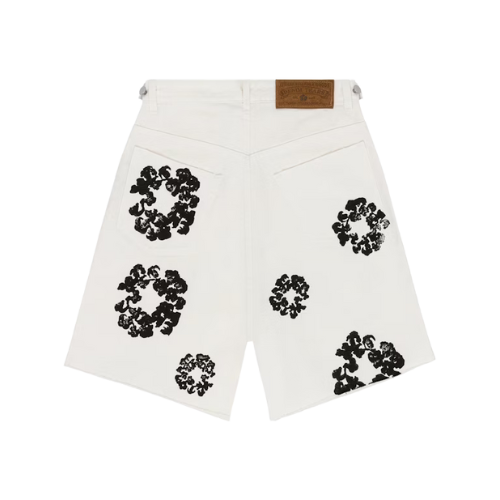 Denim Tears Jean Shorts White